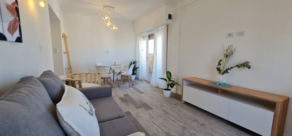 VENTA 2 AMBIENTES CON 3 BALCONES