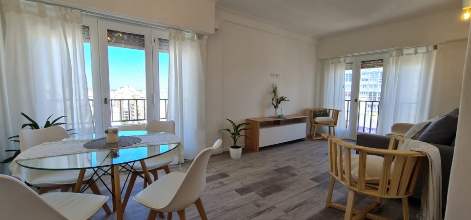 VENTA 2 AMBIENTES CON 3 BALCONES